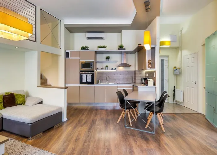 Spacious & Stylish In Downtown Budapeste
